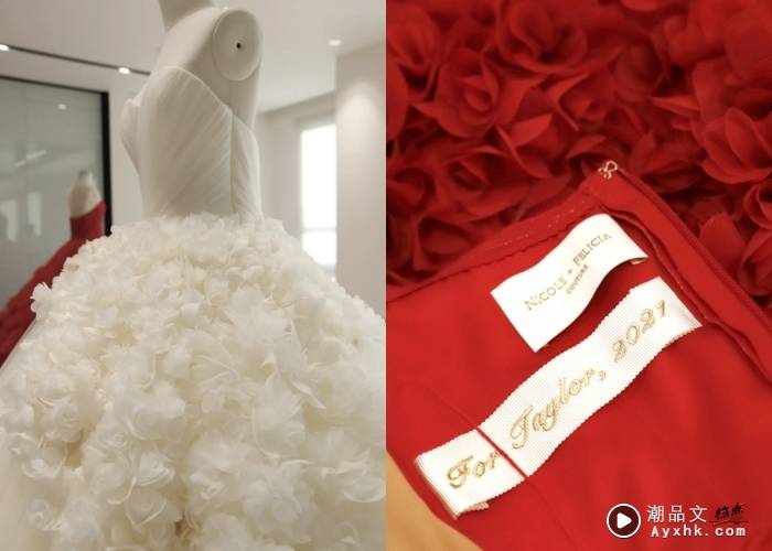 Style｜耗时1200小时完成，Taylor Swift新歌的红白婚纱原来是中国台湾品牌！ 更多热点 图4张